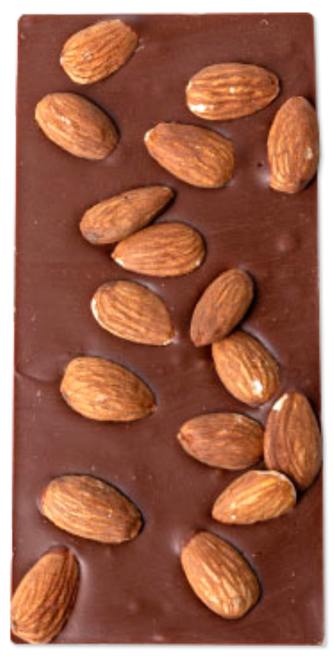 Chocolate Bar Milk Chocolate Almonds