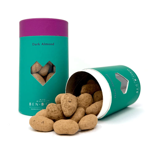 Dark Chocolate Caramelized Almonds