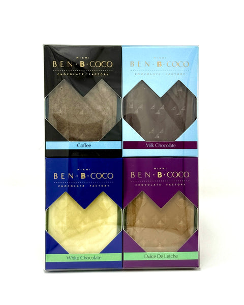 Mini Chocolate Bar Collection of 4 Bars